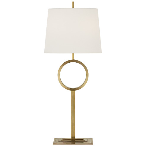 Simone One Light Buffet Lamp in Hand-Rubbed Antique Brass (268|TOB 3631HAB-L)