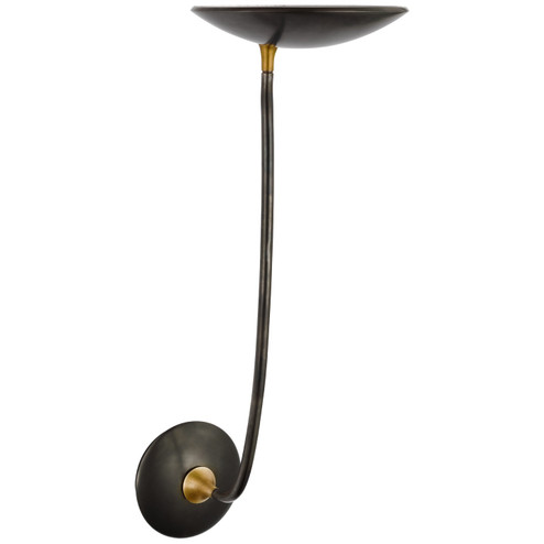 Keira LED Wall Sconce in Bronze and Hand-Rubbed Antique Brass (268|TOB 2783BZ/HAB)