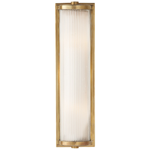 Dresser Two Light Wall Sconce in Hand-Rubbed Antique Brass (268|TOB 2141HAB-FG)