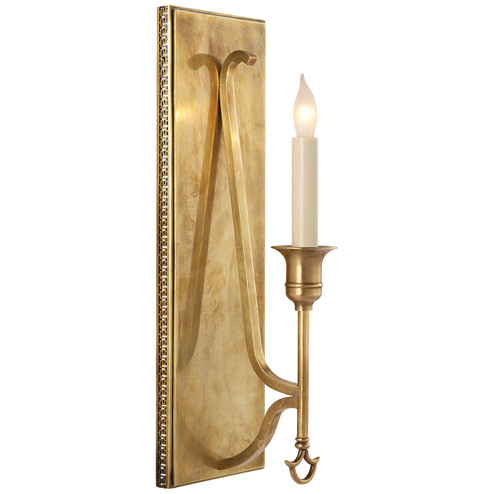 Savannah One Light Wall Sconce in Hand-Rubbed Antique Brass (268|SR 2140HAB)