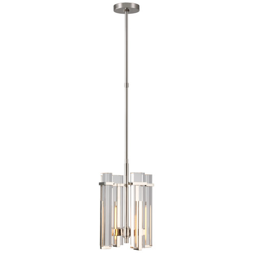 Malik LED Chandelier in Polished Nickel (268|S 5910PN-CG)