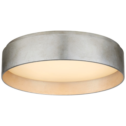 Shaw LED Flush Mount in Burnished Silver Leaf (268|S 4042BSL)