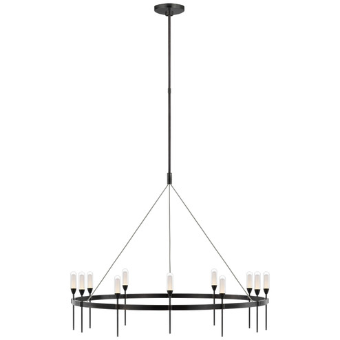 Overture LED Chandelier in Bronze (268|PB 5031BZ-CG)