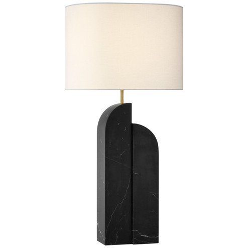 Savoye LED Table Lamp in Black Marble (268|KW 3931BM-L)