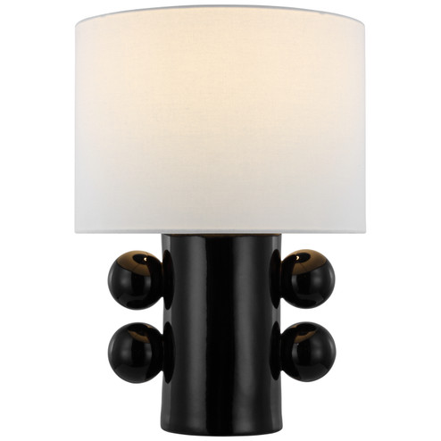 Tiglia LED Table Lamp in Black (268|KW 3686BLK-L)