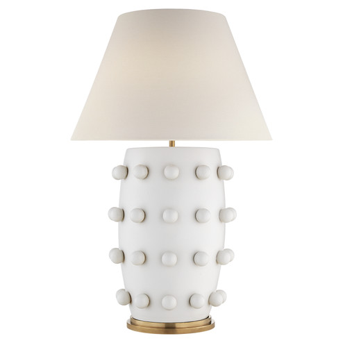 Linden One Light Table Lamp in Plaster White (268|KW 3032PW-L)