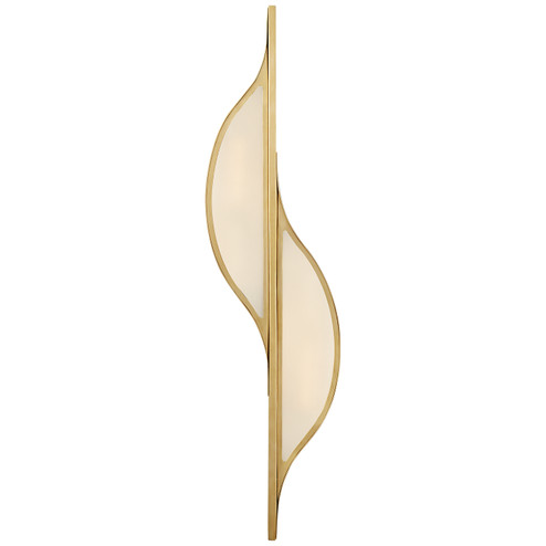Avant Two Light Wall Sconce in Antique-Burnished Brass (268|KW 2705AB-FG)