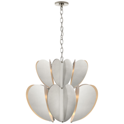 Danes LED Chandelier in Polished Nickel (268|KS 5132PN)