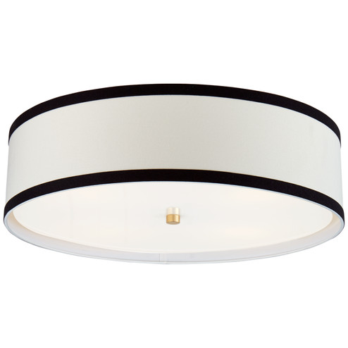 Walker Four Light Flush Mount in Gild (268|KS 4072G-L/BL)