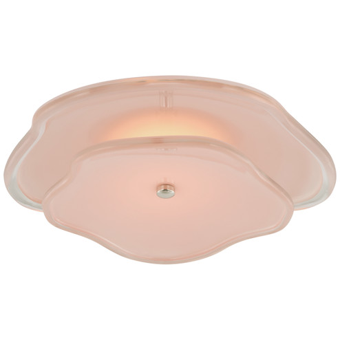 Leighton LED Flush Mount in Polished Nickel (268|KS 2064PN-BLS)