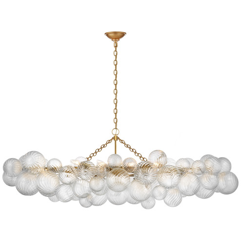 Talia LED Linear Chandelier in Gild (268|JN 5117G-CG)