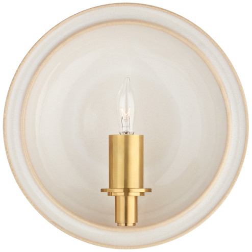 Leeds One Light Wall Sconce in Ivory (268|CS 2605IVO)