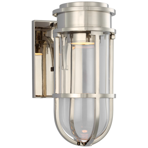 Gracie LED Wall Sconce in Polished Nickel (268|CHD 2485PN-CG)