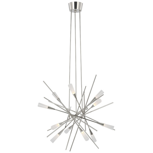 Stellar LED Chandelier in Polished Nickel (268|CHC 5605PN)