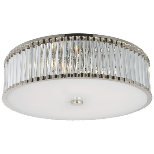 Kean LED Flush Mount in Polished Nickel (268|CHC 4927PN-CG)