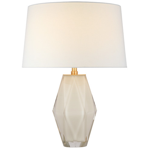 Palacios LED Table Lamp in White Glass (268|CHA 8439WG-L)