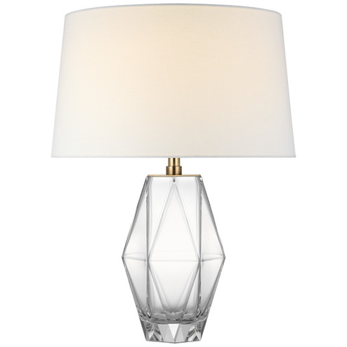 Palacios LED Table Lamp in Clear Glass (268|CHA 8439CG-L)