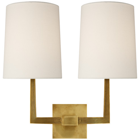 Ojai Two Light Wall Sconce in Soft Brass (268|BBL 2084SB-L)