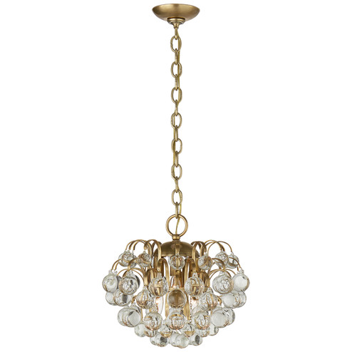 Bellvale Six Light Chandelier in Hand-Rubbed Antique Brass (268|ARN 5122HAB-CG)