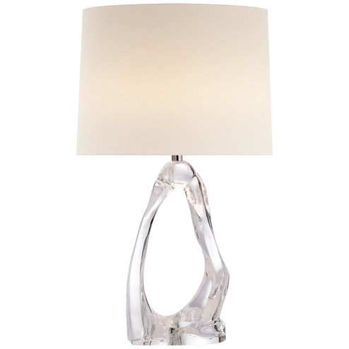 Cannes Table One Light Table Lamp in Clear Glass (268|ARN 3100CG-L)