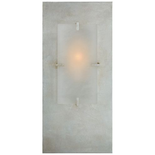 Dominica LED Wall Sconce in Burnished Silver Leaf (268|ARN 2920BSL/ALB)