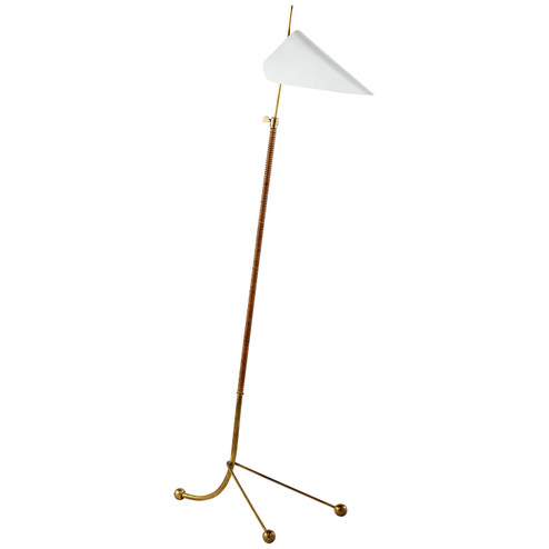 Moresby One Light Floor Lamp in Plaster White (268|ARN 1014HAB-WHT)