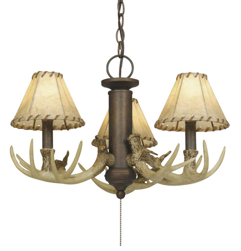 Lodge LED Fan Kit or Chandelier in Weathered Patina (63|LK33053WP)