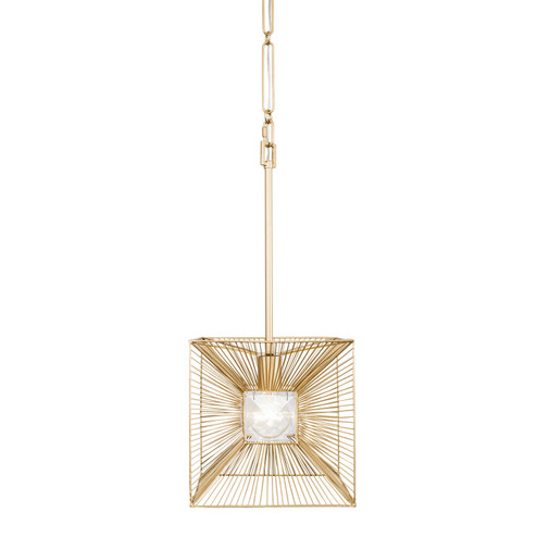 Arcade One Light Pendant in French Gold (137|366P01FG)