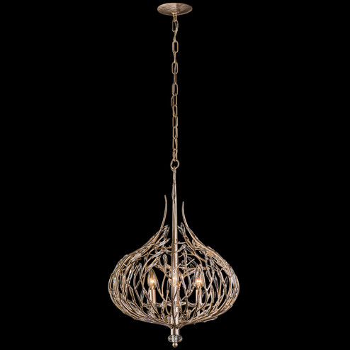 Bask Three Light Pendant in Gold Dust (137|271P03GD)