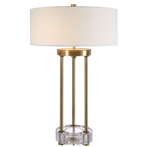 Pantheon Two Light Table Lamp in Antique Brass (52|30013-1)
