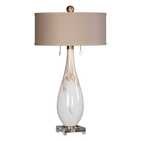 Cardoni Two Light Table Lamp in Brushed Brass (52|27201)