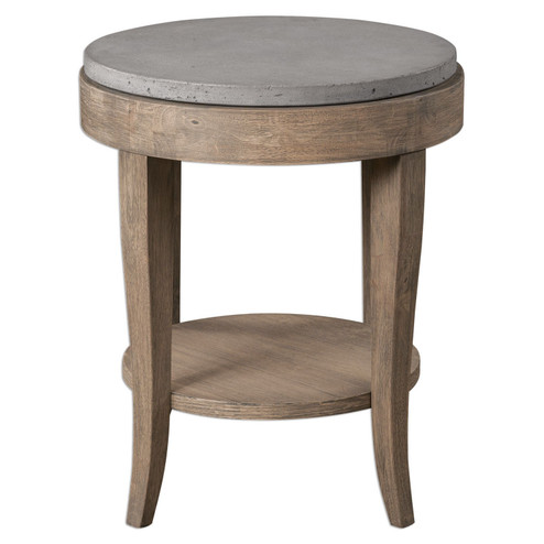 Deka Accent Table in Brown Glazed Natural (52|25909)