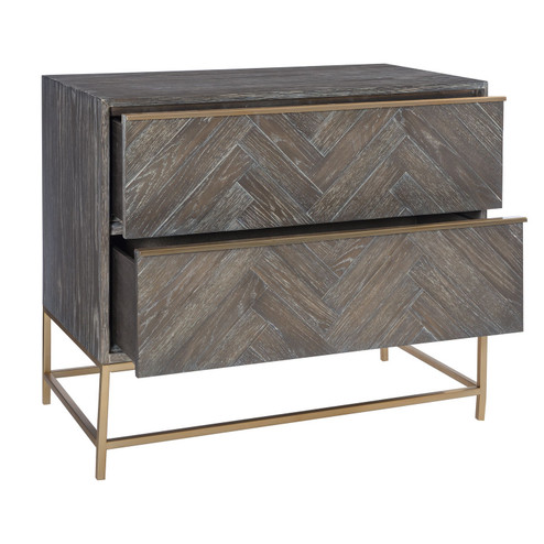 Armistead Drawer Chest in Brushed Brass (52|25376)
