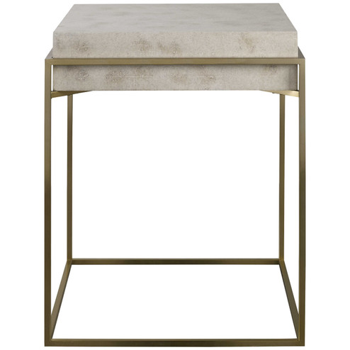 Inda Accent Table in Brushed Brass (52|25100)