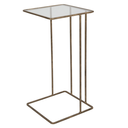 Cadmus Side Table in Antiqued Gold (52|25066)