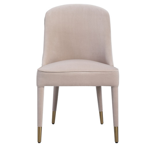 Brie Armless Chair Set Of 2 in Brushed Brass (52|23593-2)