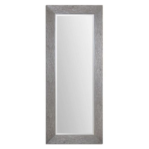 Amadeus Mirror in Metallic Silver w/Heavy Taupe Gray (52|14474)