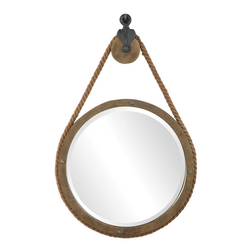 Melton Mirror in Aged Black (52|09490)