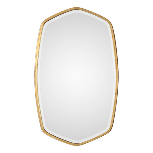 Duronia Mirror in Antiqued Gold Leaf (52|09382)