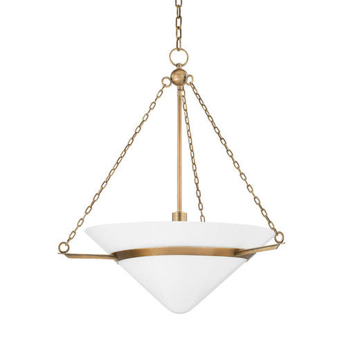 Amador One Light Pendant in Patina Brass (67|F8327-PBR)
