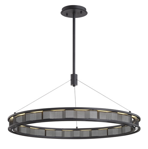 Fuze LED Chandelier in Modern Bronze (67|F6865)