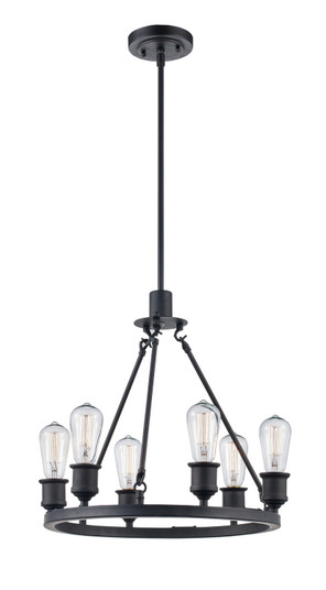 Underwood Six Light Pendant in Rubbed Oil Bronze (110|70846 ROB)