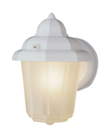 Dale One Light Wall Lantern in White (110|4160 WH)