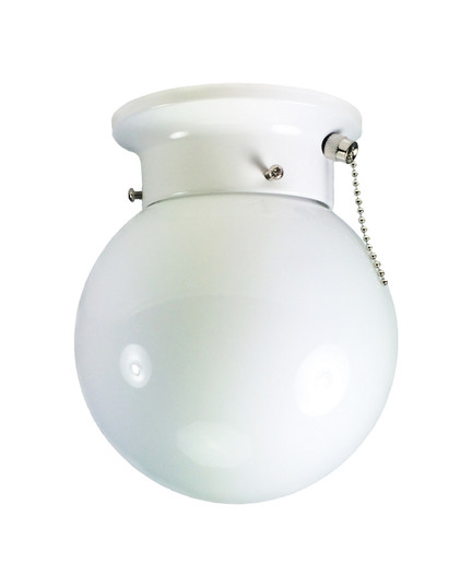 Dash One Light Flushmount in White (110|3606P WH)