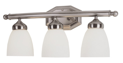 Ashlea Three Light Vanity Bar in Brushed Nickel (110|2513 BN)