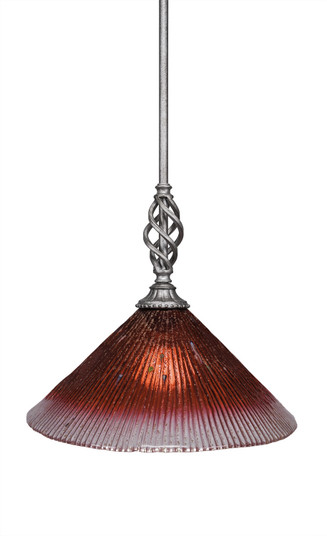 Eleganté One Light Mini Pendant in Aged Silver (200|80-AS-706)