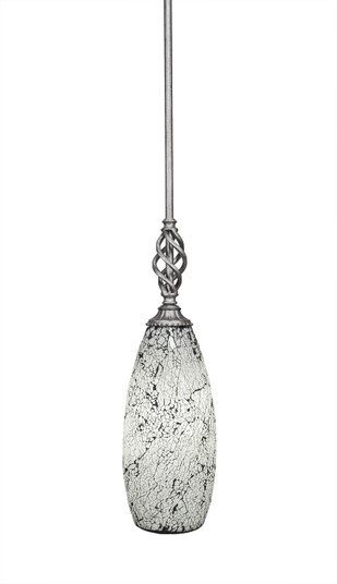 Eleganté One Light Mini Pendant in Aged Silver (200|80-AS-416)