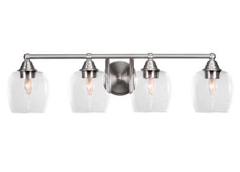 Paramount Four Light Bath Bar in Brushed Nickel (200|3424-BN-4810)