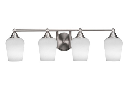 Paramount Four Light Bath Bar in Brushed Nickel (200|3424-BN-211)