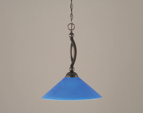 Bow One Light Pendant in Black Copper (200|271-BC-415)